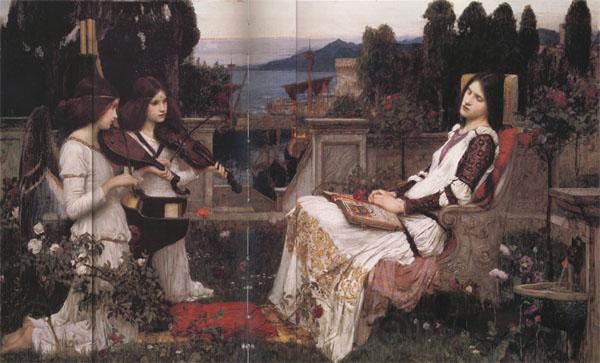John William Waterhouse Saint Cecilia Spain oil painting art